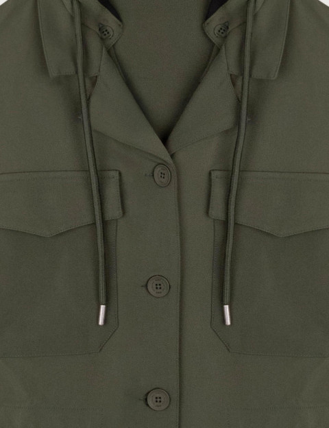 HBT Taylor Chic 3w | Lawrence Veste Saharienne Kaki Femme - 2