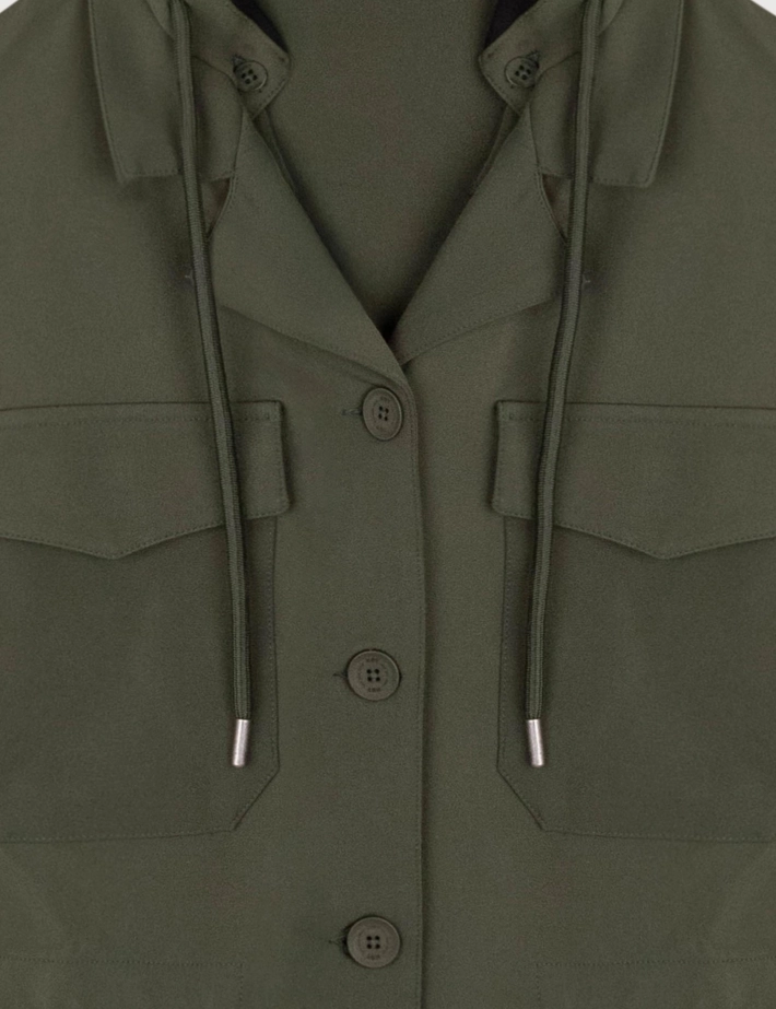 HBT Taylor Chic 3w | Lawrence Veste Saharienne Kaki Femme - 2