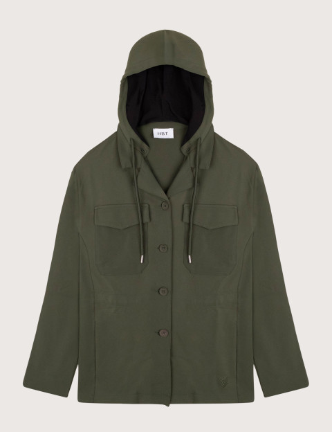 HBT Taylor Chic 3w | Lawrence Veste Saharienne Kaki Femme