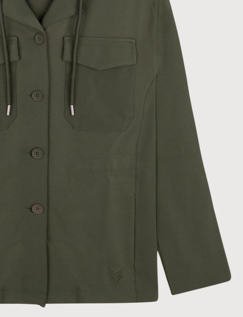 HBT Taylor Chic 3w | Lawrence Veste Saharienne Kaki Femme - 4