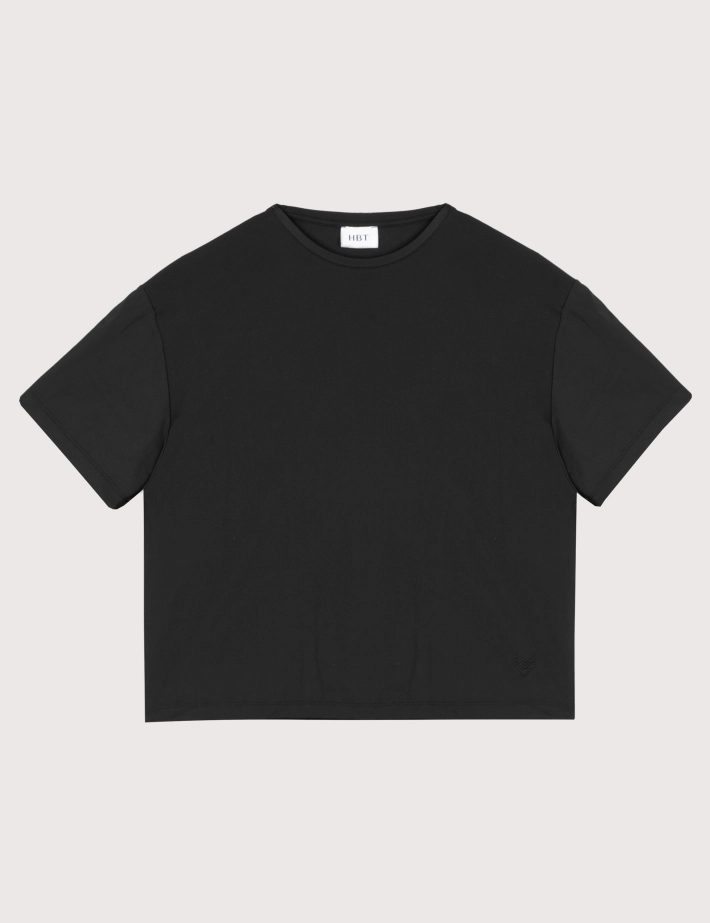 HBT Basics Softy | Luz Top Loose Femme Noir