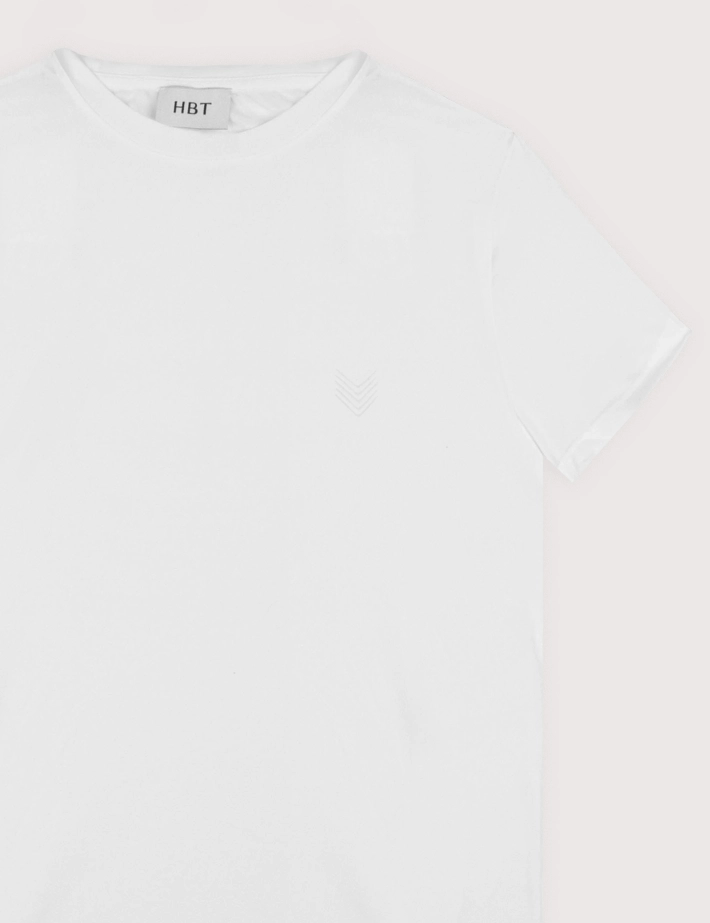 HBT Basics Softy | Adam Tshirt Homme Blanc - 2