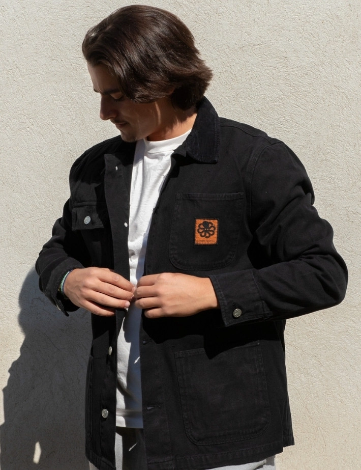 Jonsen Island Veste Worker Mixte Savi Noir - 3