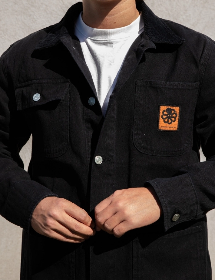 Jonsen Island Veste Worker Mixte Savi Noir - 4
