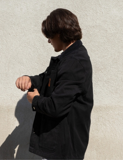 Jonsen Island Veste Worker Mixte Savi Noir - 8