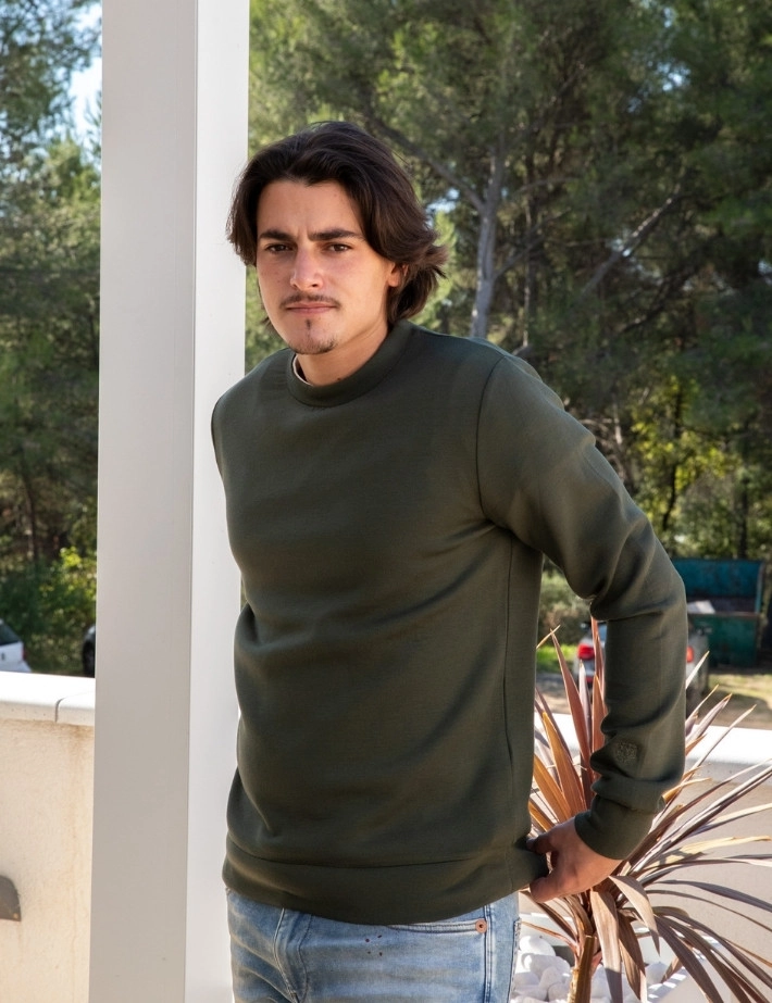 MOS MOSH Sweat Homme Abel Kaki - 6