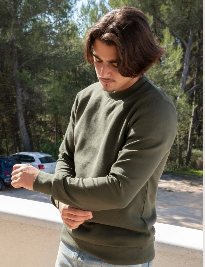 MOS MOSH Sweat Homme Abel Kaki - 4