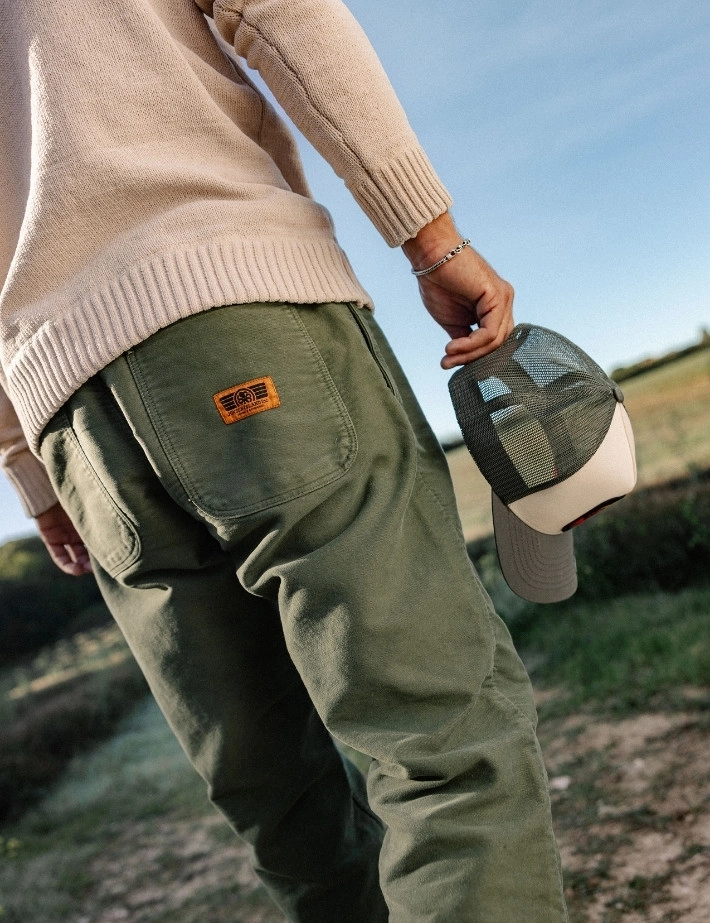 Jonsen Island Pantalon Homme Val Vert Kaki - 2