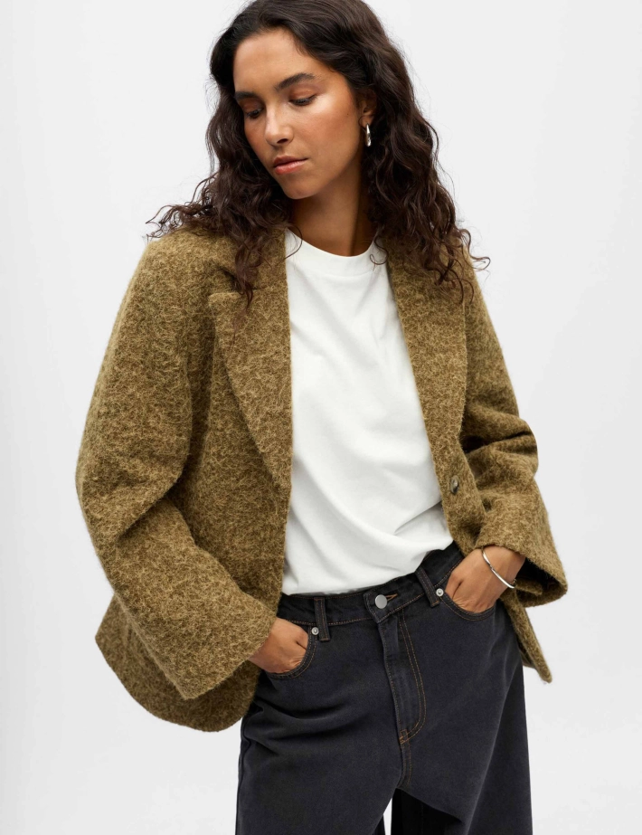 OBJECT Manteau Femme Celina Kaki - 3