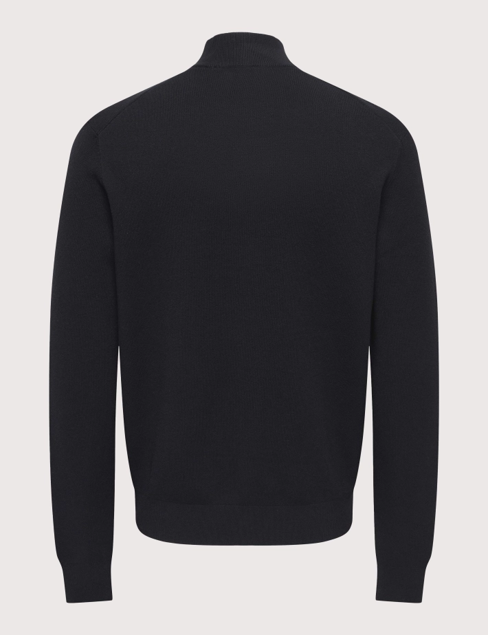 Only & Sons Zipper Homme Cooper Noir - 2