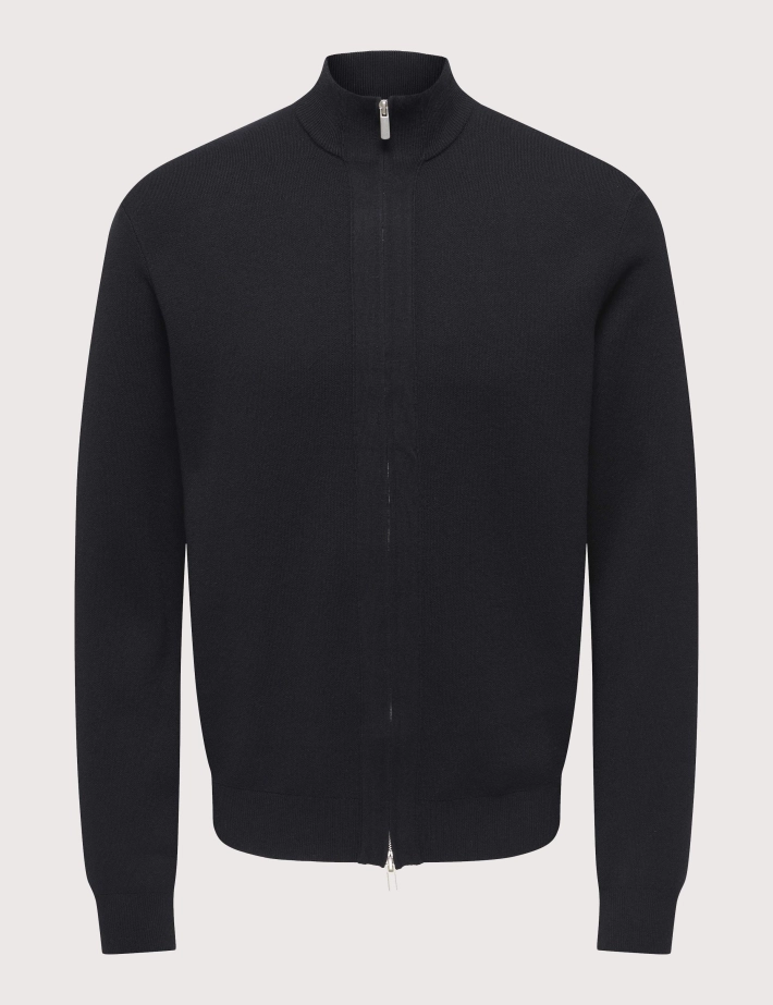 Only & Sons Zipper Homme Cooper Noir