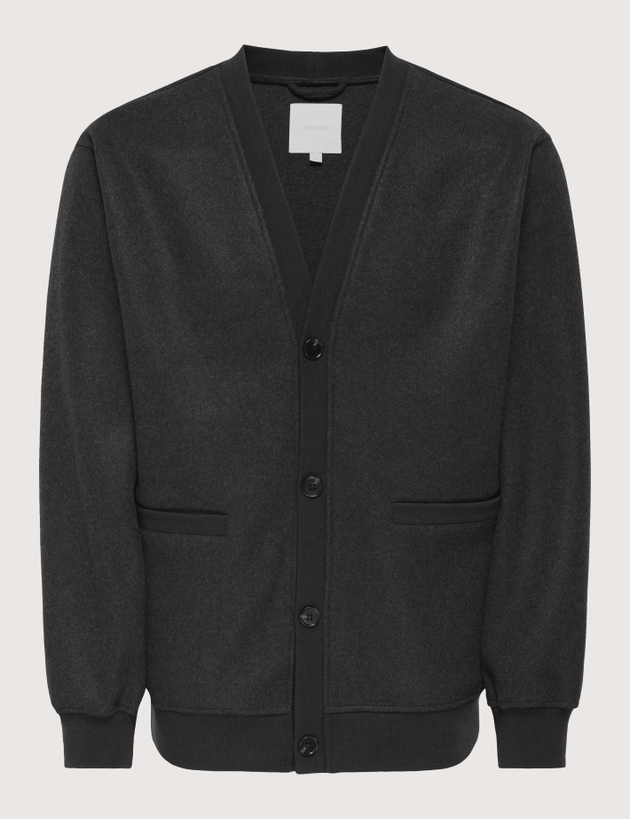 Only & Sons Cardigan Homme Victor Gris Foncé