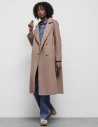 Bomboogie Manteau Femme Doublure Taupe