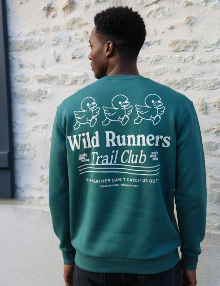 Only & Sons Sweat Homme Ceres Club Vert
