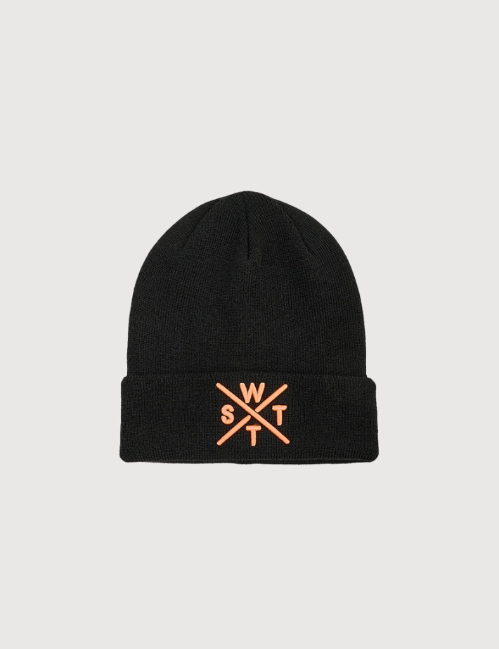 WATTS Bonnet Piano Noir Orange Fluo