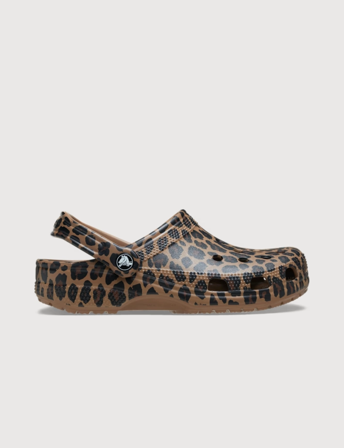 Crocs Sabots Unisex Classic Animal Clog Léopard