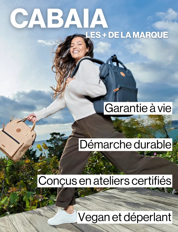 CABAIA Sac à Dos Adventurer Mini Alger + 2 Pochettes - 5