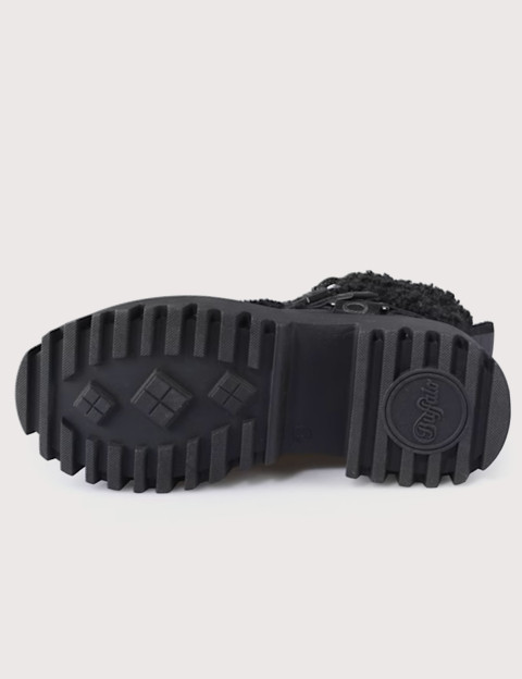 BUFFALO Baskets Femme Mid Aspen Warm Noir - 5