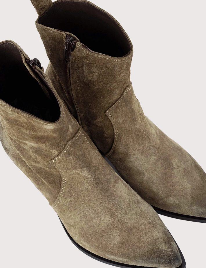 SEMERDJIAN Santiags Femme Camel - 3