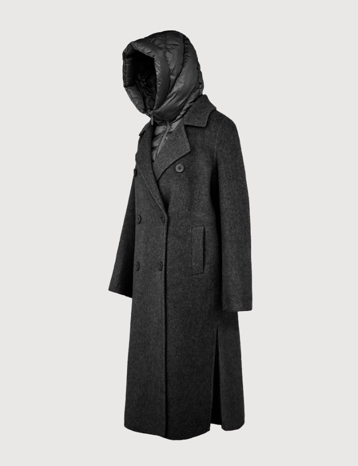 Bomboogie Manteau Femme Doublure Noir