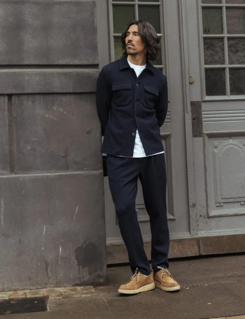MOS MOSH Pantalon Homme Baldo Marine - 8
