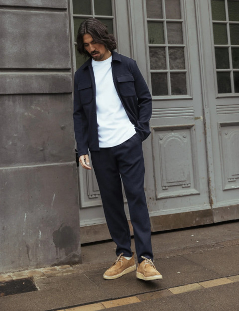 MOS MOSH Pantalon Homme Baldo Marine - 9