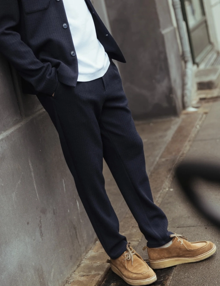 MOS MOSH Pantalon Homme Baldo Marine - 6