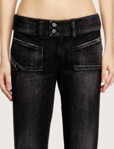DIESEL Jean Femme D Hush 9N50 Noir - 3