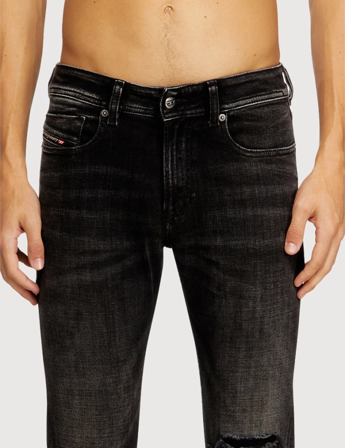 DIESEL Jean Homme Sleenker 9N19 Noir - 3