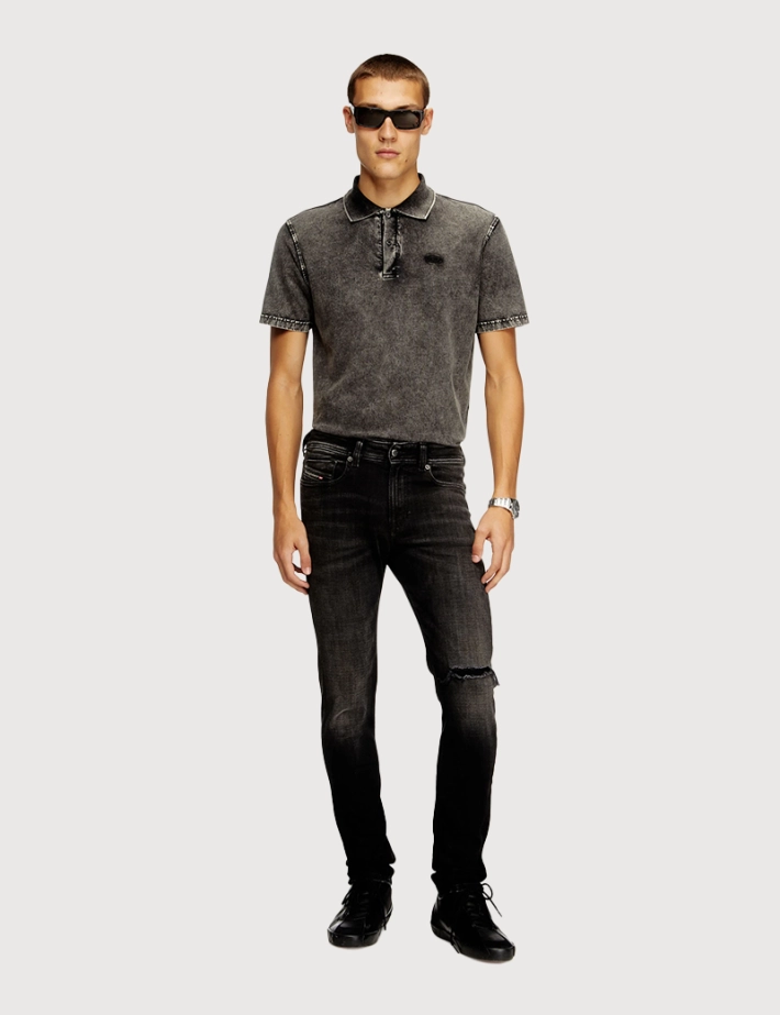 DIESEL Jean Homme Sleenker 9N19 Noir - 4