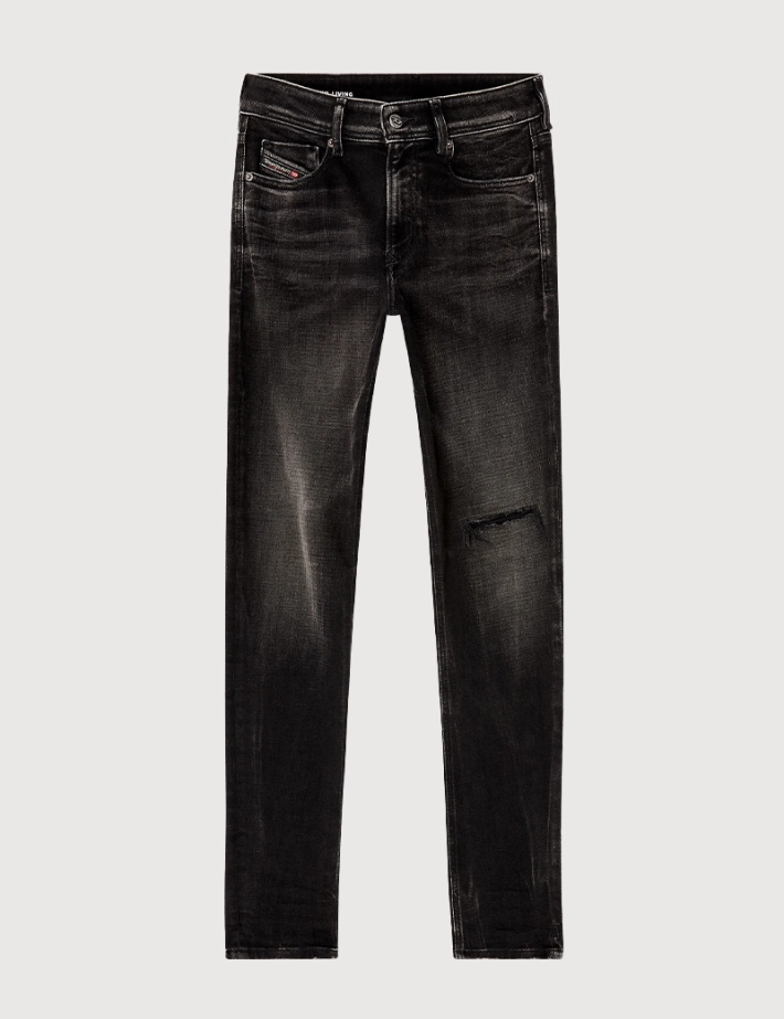 DIESEL Jean Homme Sleenker 9N19 Noir - 5