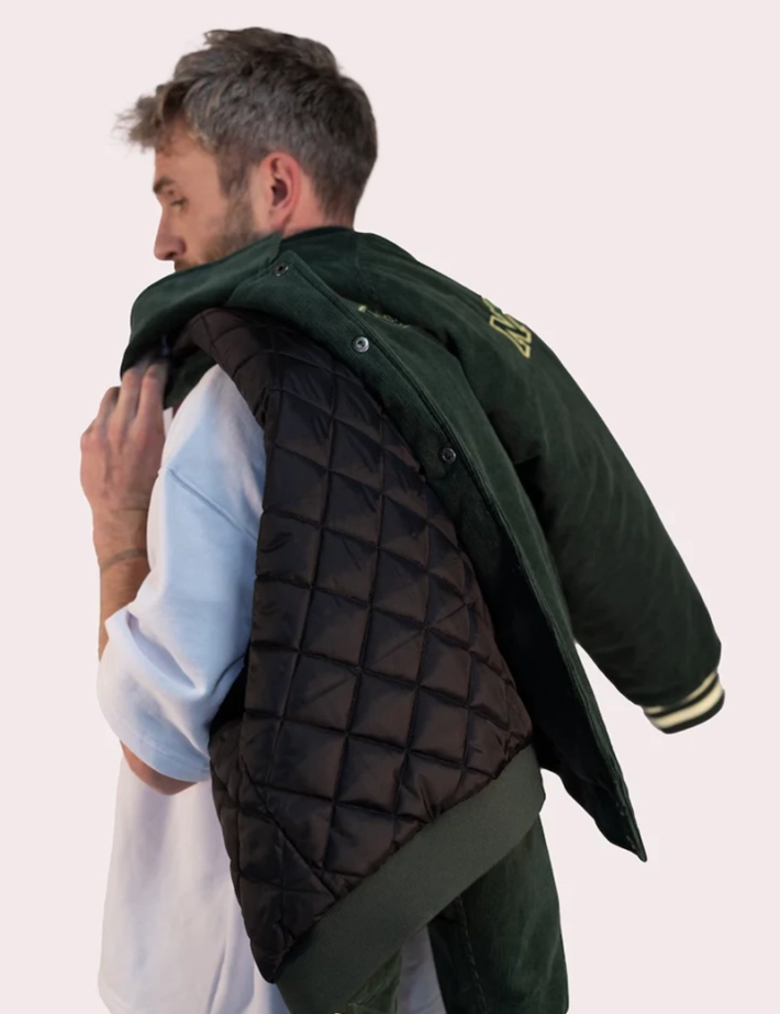 Natif Veste Homme The Original Florist Vert - 3