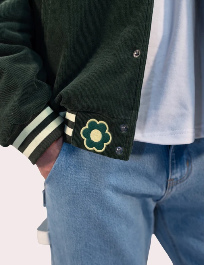 Natif Veste Homme The Original Florist Vert - 4
