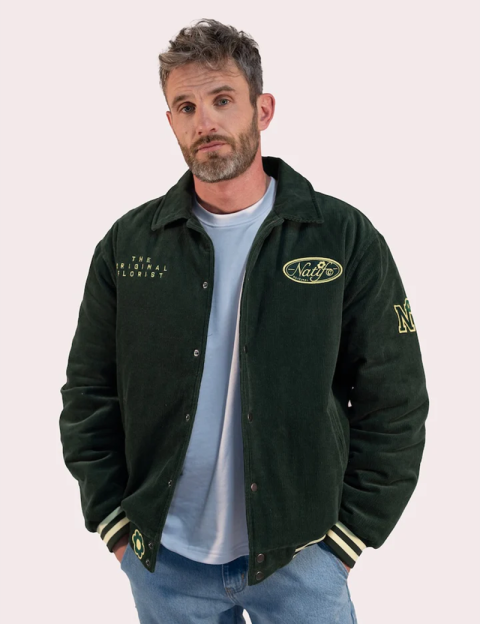 Natif Veste Homme The Original Florist Vert