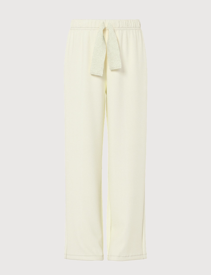 PIECES Pantalon Jogg Chilli Glitter Beige