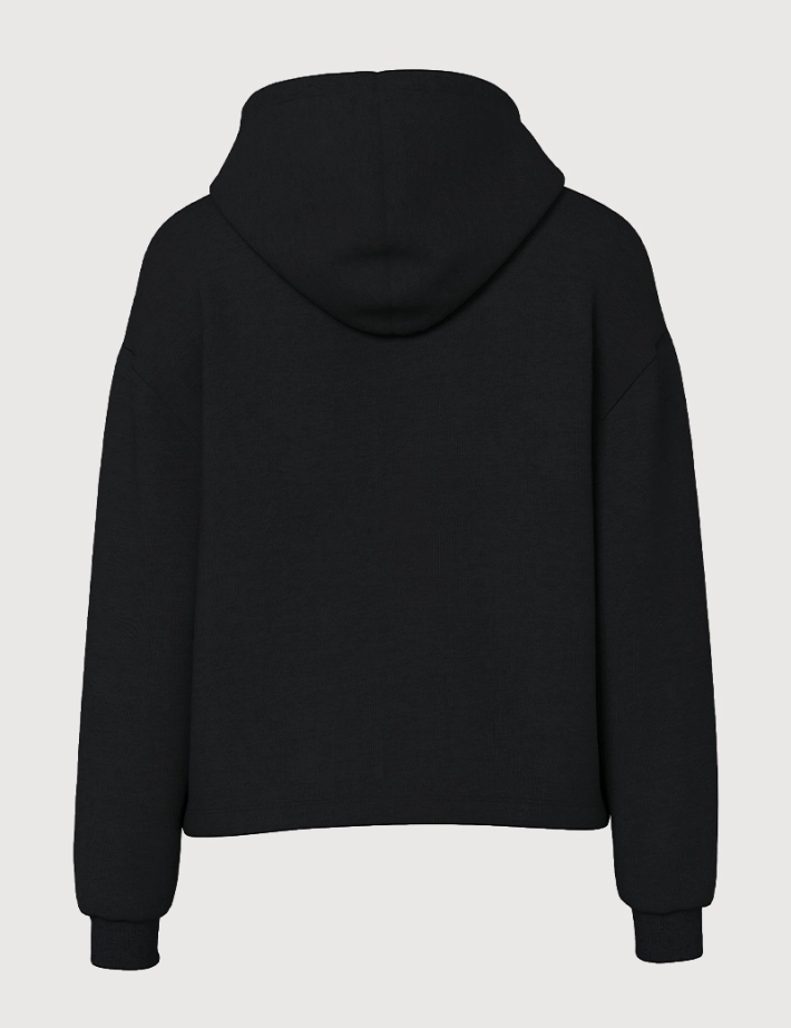 PIECES Sweat Capuche Chilli Glitter Noir