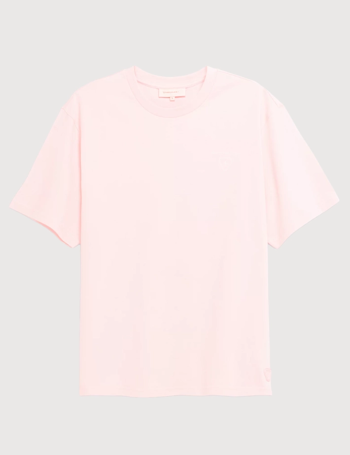 GERTRUDE T-Shirt Homme Manches Courtes Leonce Speedy Rose Poudre - 2