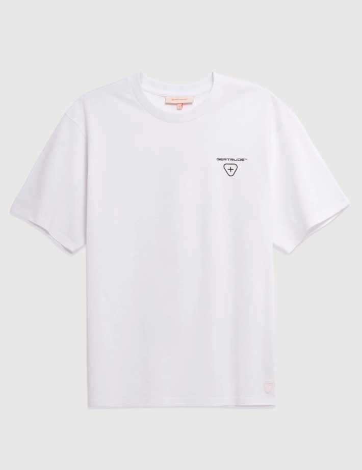 GERTRUDE T-Shirt Homme Manches Courtes Leonce Speedy Blanc - 2
