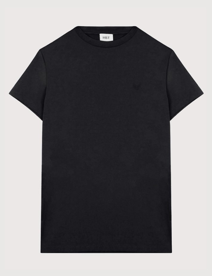 HBT Basics Softy | Adam Tshirt Homme Noir