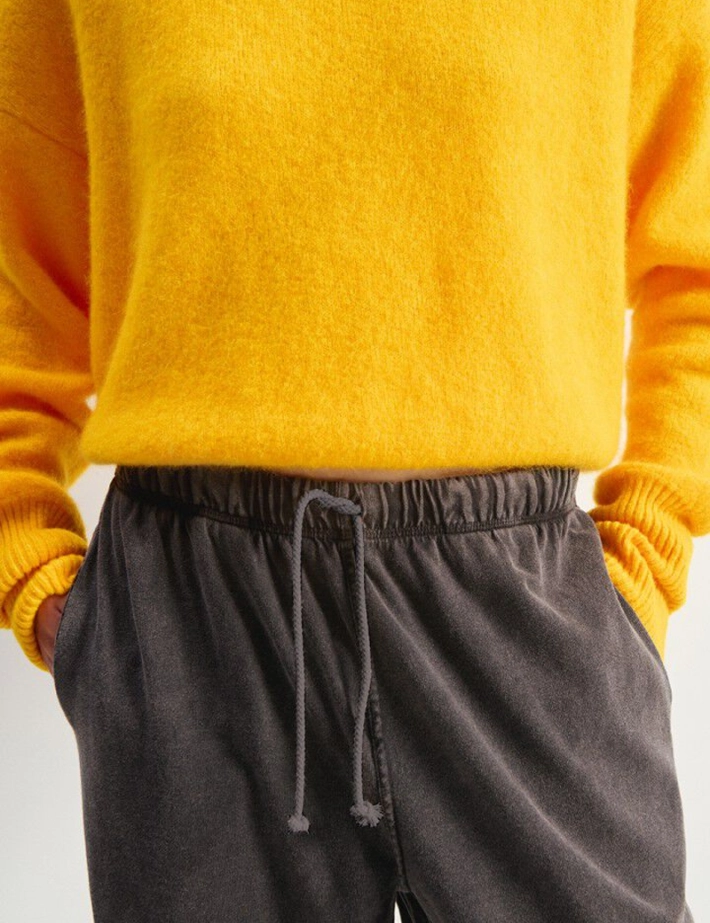 American Vintage Jogging Femme Ample Afoma Tenebre Vintage - 6