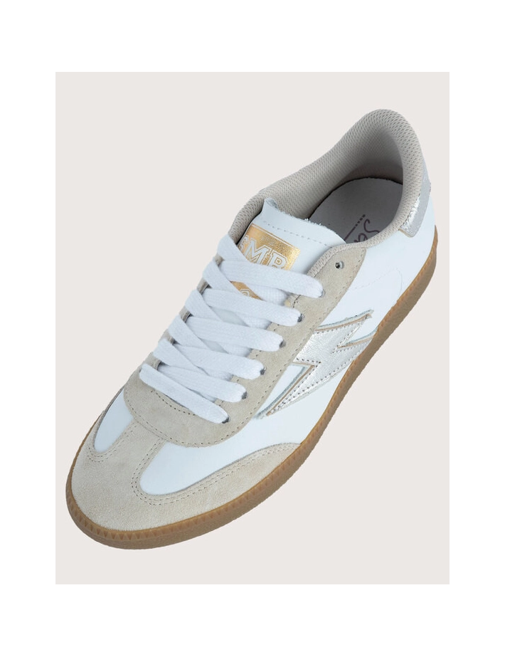 SEMERDJIAN Baskets Basses Emily D312 Blanc Doré SS26 - 3