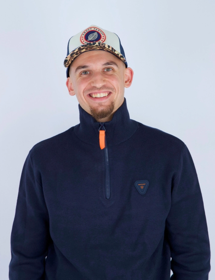SWEET PANTS Casquette Home Run Léo Marine - 4