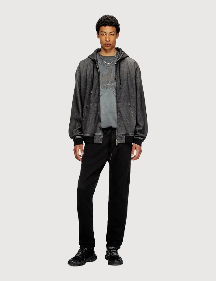 DIESEL Jean Homme D -Krooley 68NH Noir - 4