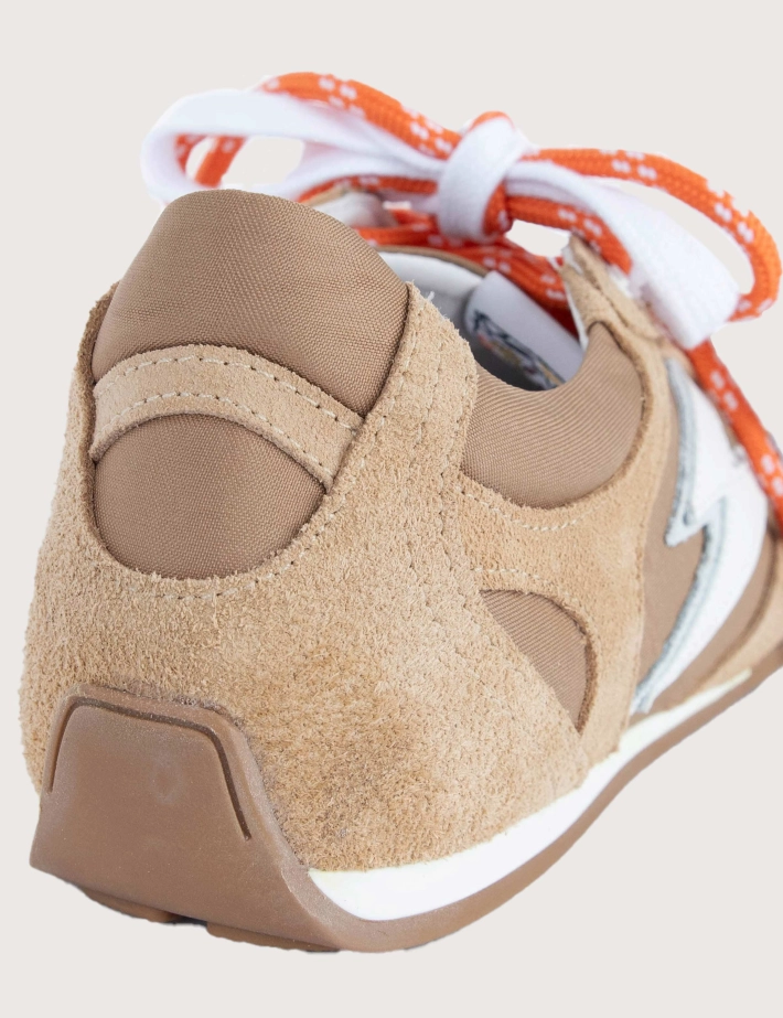 SEMERDJIAN Baskets Basses Nelson D512 Double Lacets Beige Clair SS26 - 3