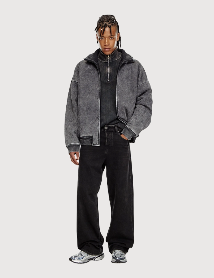 DIESEL Jean Homme D-Macro 9I35 Noir - 5