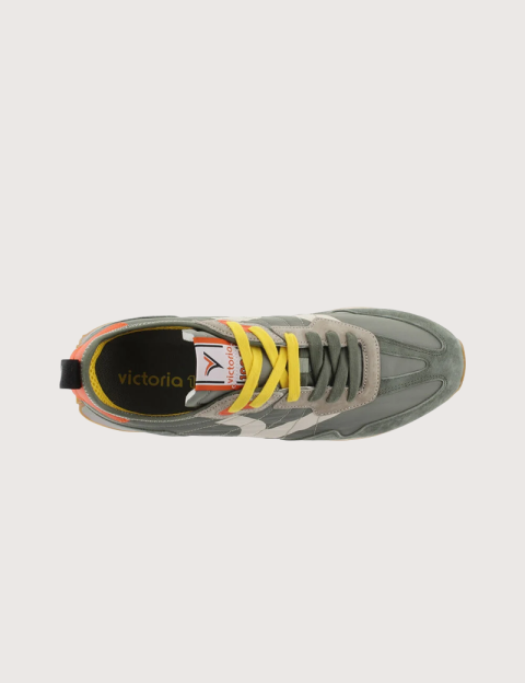 VICTORIA Baskets Homme Running Wing Evo Kaki - 5