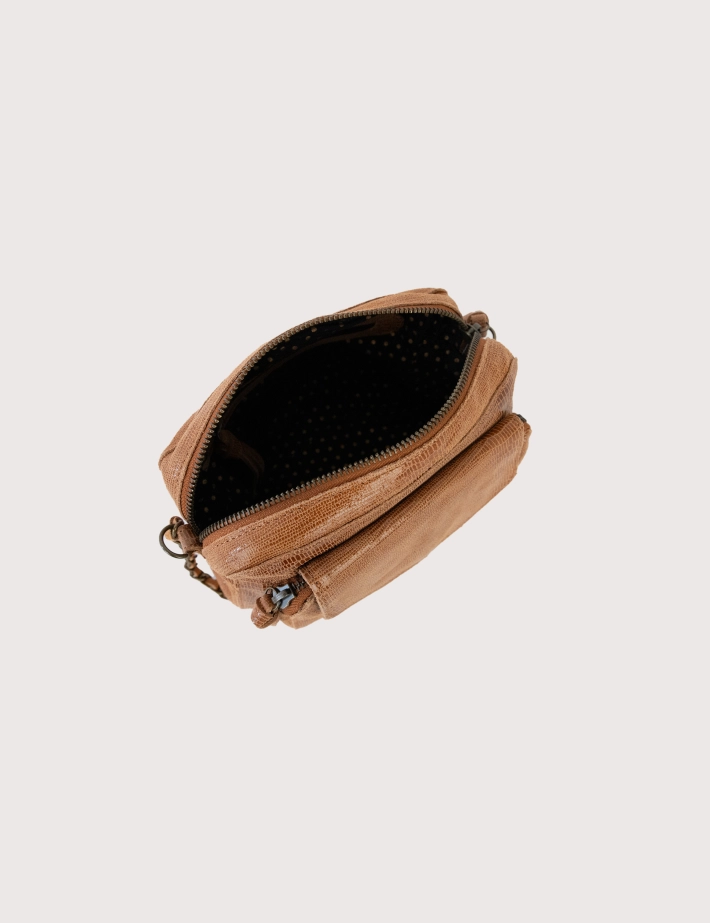PIECES Sac Bandoulière Small Cross Body Naina Root Beer - 2