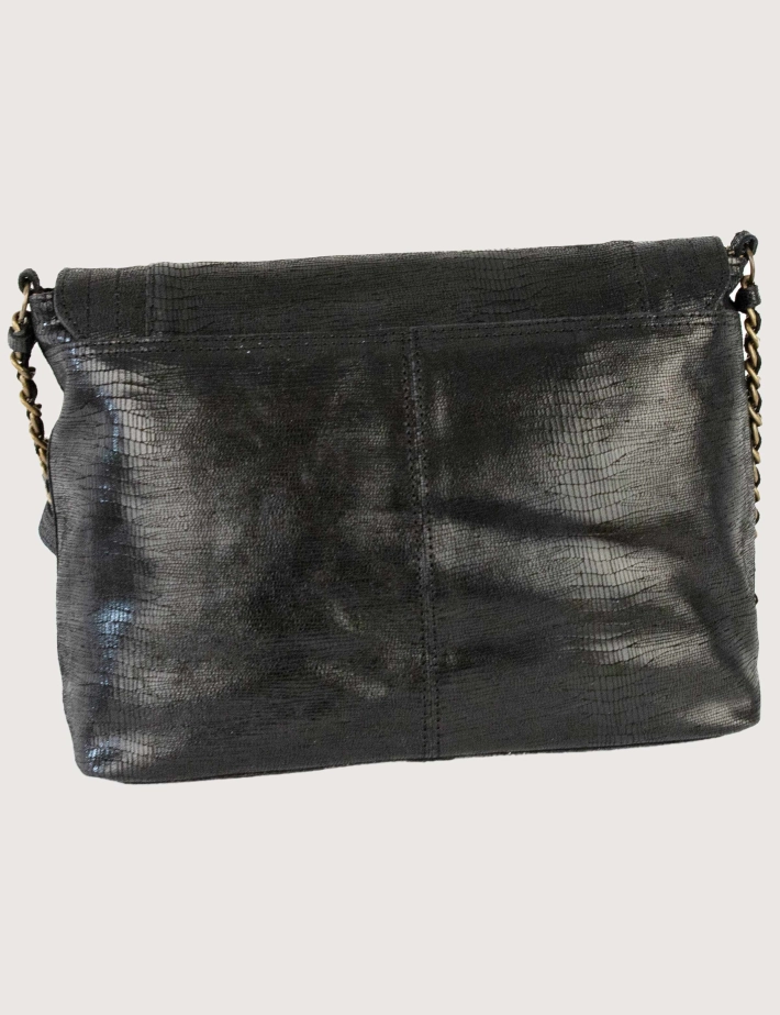 PIECES Sac Felizia Large Cross Body Noir Snake - 2