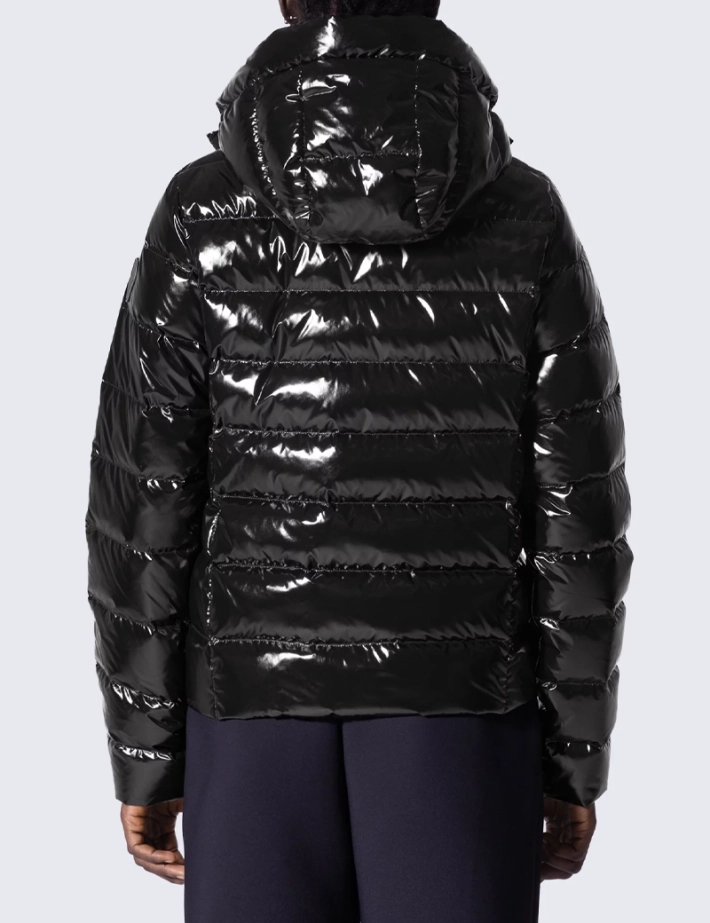 GERTRUDE Doudoune Femme Brillante France Bright Noire - 2