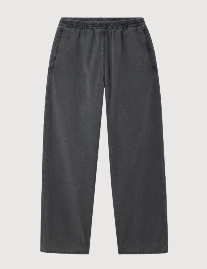 American Vintage Jogging Homme Denim Jazy Noir